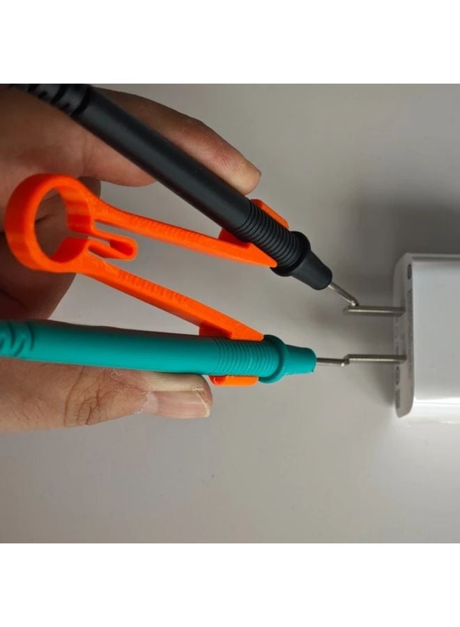 حامل مسبار أورانج للاستخدام الشاق، قابل للاستخدام بيد واحدة بدون أدوات، ملحق متعدد المقاييس - Image 2