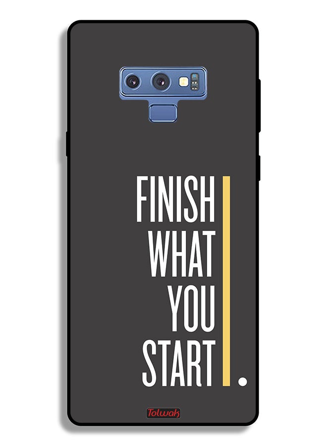 Tolwak Samsung Galaxy Note 9 Protective Case Cover Finish What You Start - Image 2
