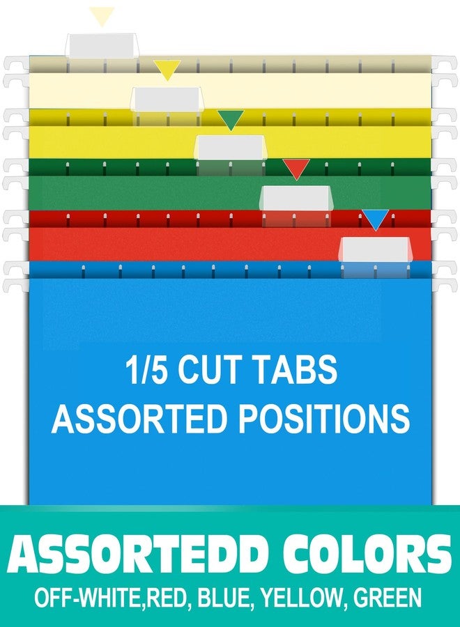 HERKKA Extra Capacity Legal Size Hanging File Folders, 30 Pack Reinforced Legal Size Hanging Folders with Heavy Duty 3 Inch Expansion, Designed for Bulky Files, Medical Charts, Assorted Colors - Image 5
