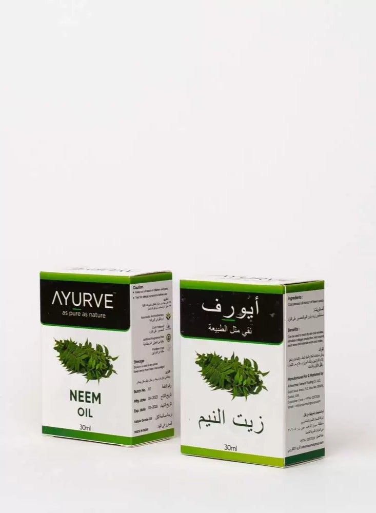 AYURVE NEEM OIL 30ml - Image 2