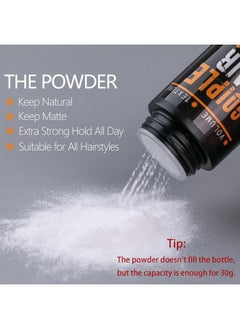 Goiple Hair Styling Powder 1.05oz Natural Look Styling Powder for Men Volumizing & Texturizing Powder Flexible Hold Hair Powder for Men Easy to Apply Texture Powder with No Oil/Greasy/Residue (3pcs)  - Image 2