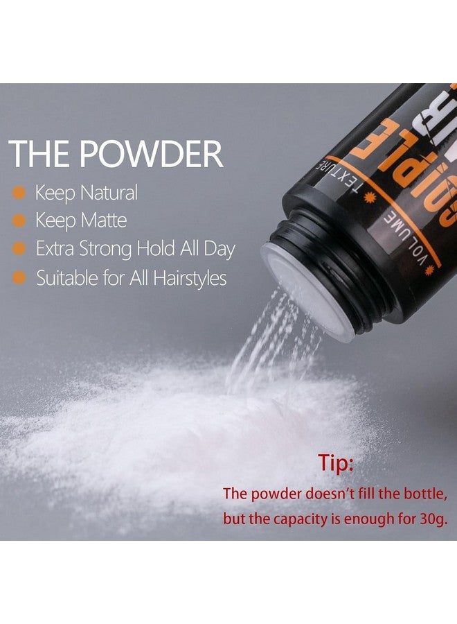 Goiple Hair Styling Powder 1.05oz Natural Look Styling Powder for Men Volumizing & Texturizing Powder Flexible Hold Hair Powder for Men Easy to Apply Texture Powder with No Oil/Greasy/Residue (3pcs) - Image 2