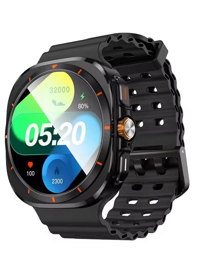 HOCO Y29 Sports Smart Watch Call Version Waterproof Capacitive Touch Screen Multilingual Business Smartwatch - Image 1