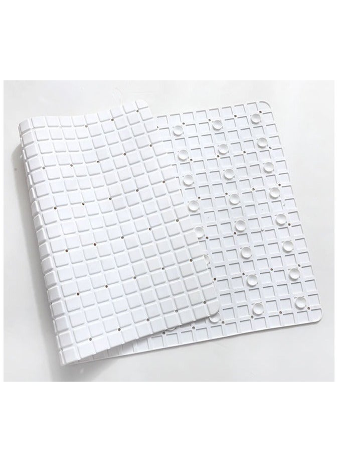 Shower Mat Non Slip Bath Mat with Suction Cups and Drain Holes - Image 4