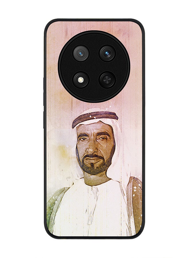 Stylizedd غطاء لهاتف Honor X9c / Honor Magic7 Lite 5G، حماية كاميرا نحيفة، غطاء هاتف مضاد للصدمات - الشيخ زايد الحكيم - Image 1