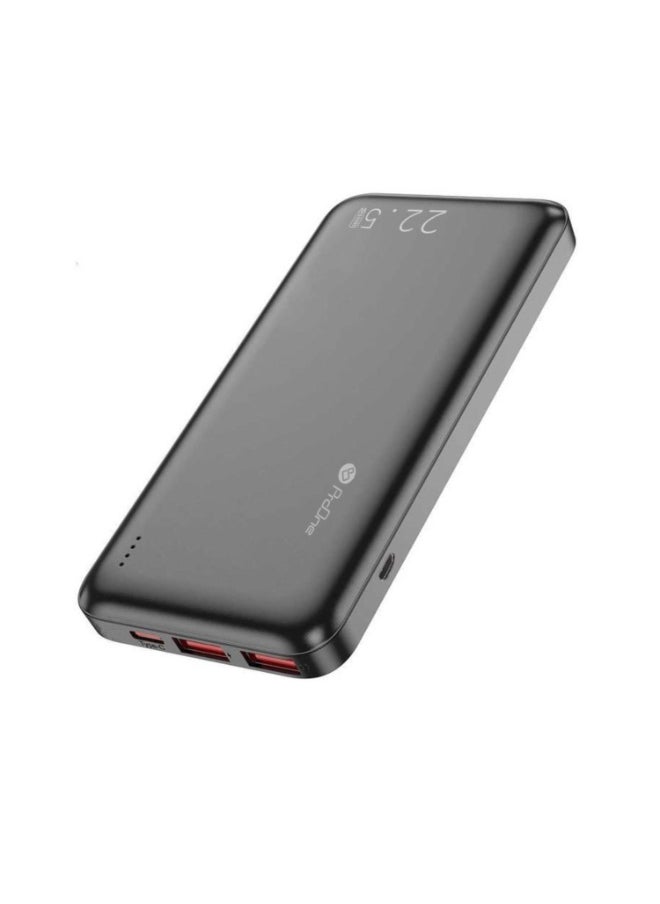 ProOne ProOne PPB5115 10000mAh Portable Power Bank, 22.5W Fast Charging with USB-A & USB-C Ports, Slim Polymer Battery with Micro Input  - Image 2