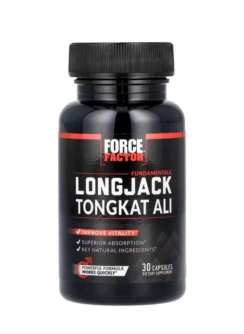 Force Factor Longjack Tongkat Ali 30 Capsules - Image 2