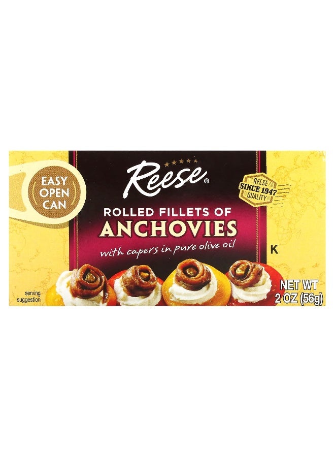 Reese ريس، شرائح الأنشوجة الملفوفة، 2 أونصة (56 جرام) - Image 1
