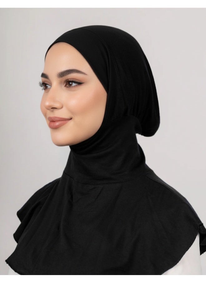 Full Neck Under-Scarf black