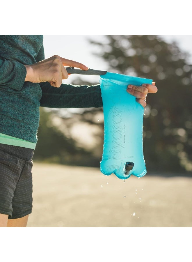 Hydrapak Velocity Hydration Reservoir - 1.5 Ltr - Malibu Blue (2019) - Image 2