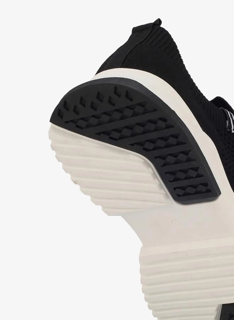 LBL By Shoexpress BLACK Men Lace-Up Ankle Sneakers for Men | Best Price UAE