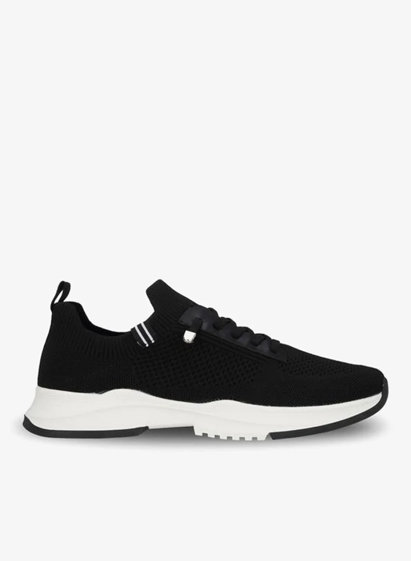 LBL By Shoexpress BLACK Men Lace-Up Ankle Sneakers for Men | Best Price UAE