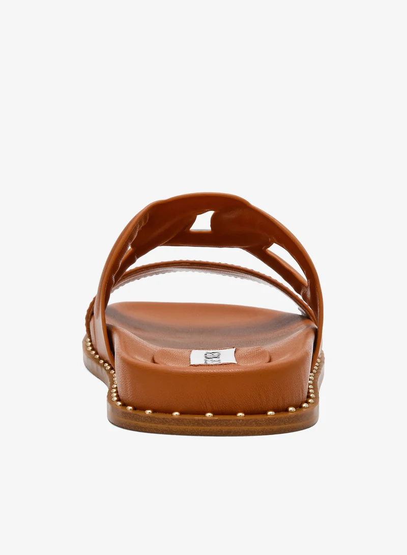 Steve Madden Sandlot Multi Strap Flat Sandals