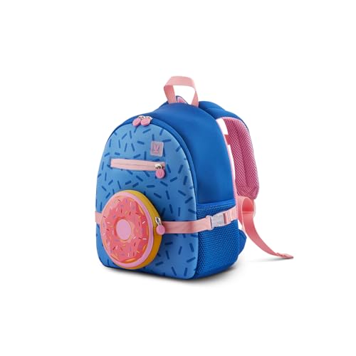 VAYA LYâ€™L-CHAMP School Bags for Kids (2â€“6 Years), Lightweight & Stylish Kids Backpack, Comfortable Preschool & Kindergarten Bag with Spacious Front Pocket and Water-Resistant Fabric, Donut Blue - Image 1