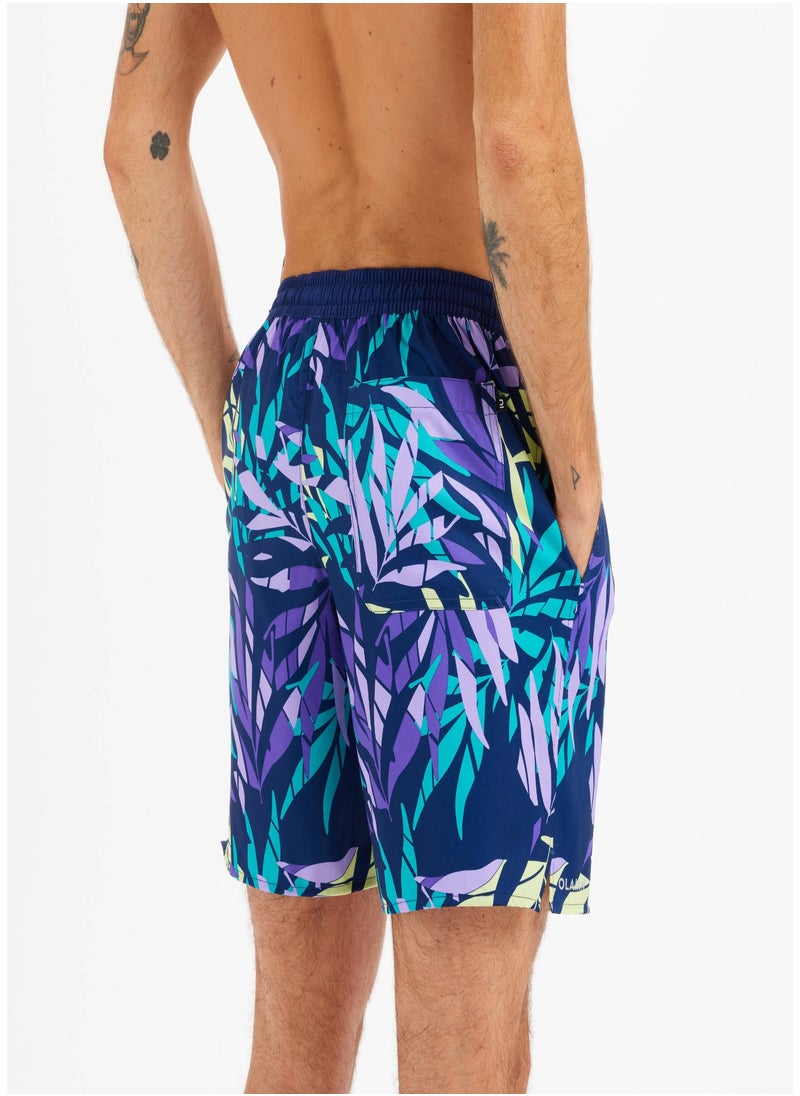 OLAIAN OLAIAN by DECATHLON, Men’s swim shorts 20_QUOTE_ - 100 shadow purple  - Image 3
