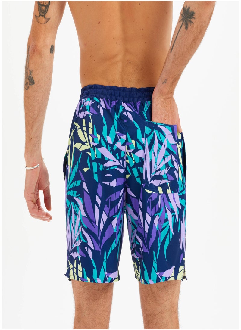 OLAIAN OLAIAN by DECATHLON, Men’s swim shorts 20_QUOTE_ - 100 shadow purple  - Image 4
