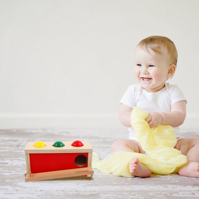 🧸 صندوق إسقاط كرات خشبي لتعزيز المهارات الحركية والتنسيق - Image 5