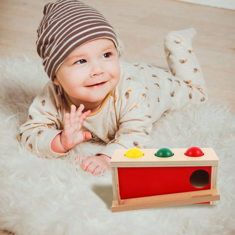 🧸 صندوق إسقاط كرات خشبي لتعزيز المهارات الحركية والتنسيق - Image 2