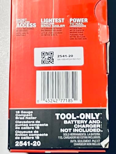 Milwaukee Electric - M12 Fuel 18 Gauge Compact Brad Nailer - Image 3