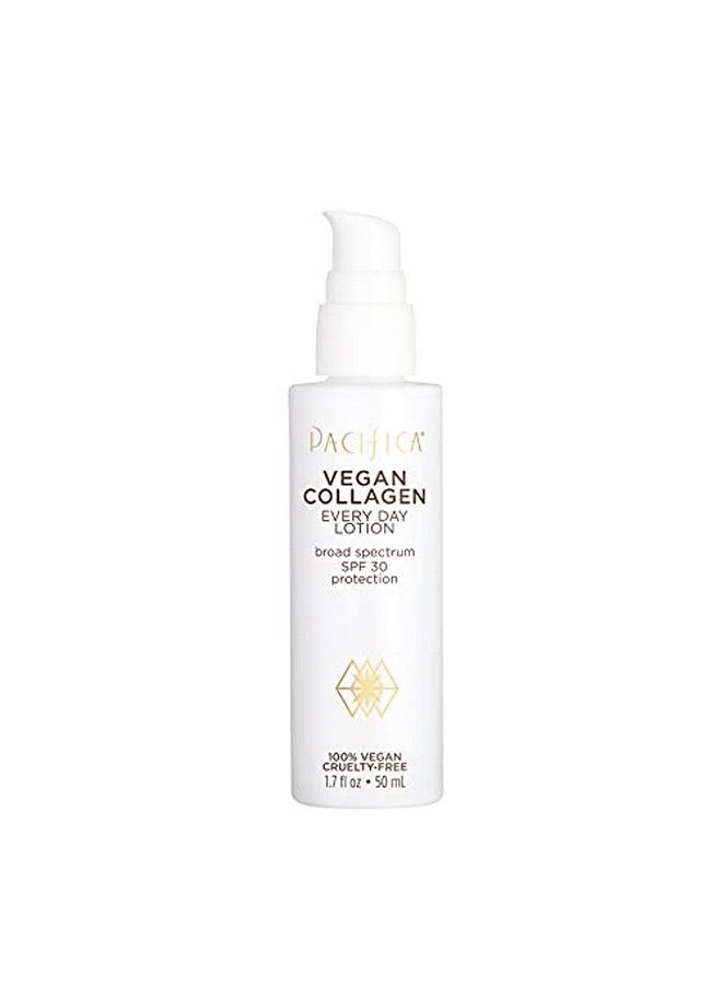 Pacifica Beauty Vegan Collagen Spf 30 Broad Spectrum Sunscreen Every Day Face Lotion Uva/Uvb Protection For All Skin Types Lightweight Formula Moisturizing Hydrating Cruelty Free White 2 Fl Oz - Image 1