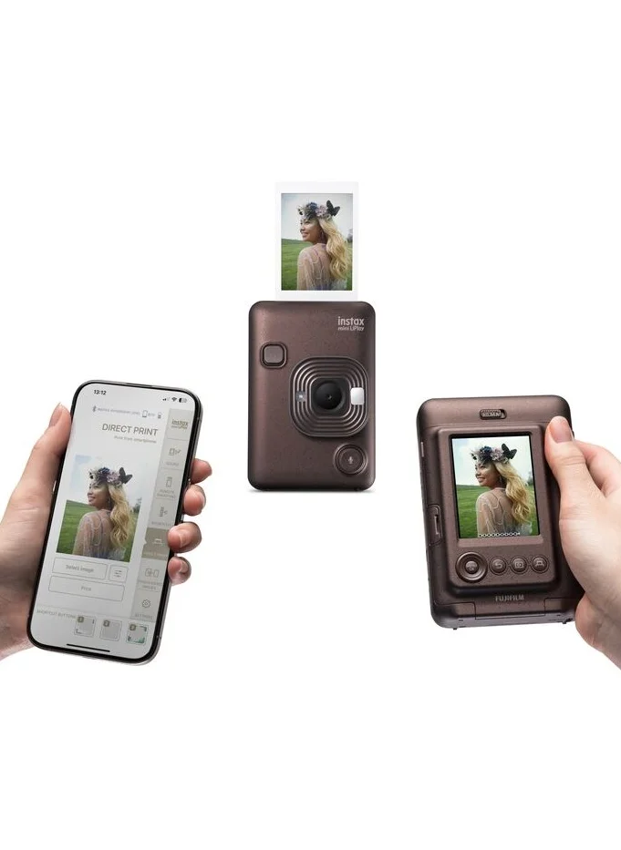 FUJIFILM Instax Mini Liplay Hybrid Instant Camera