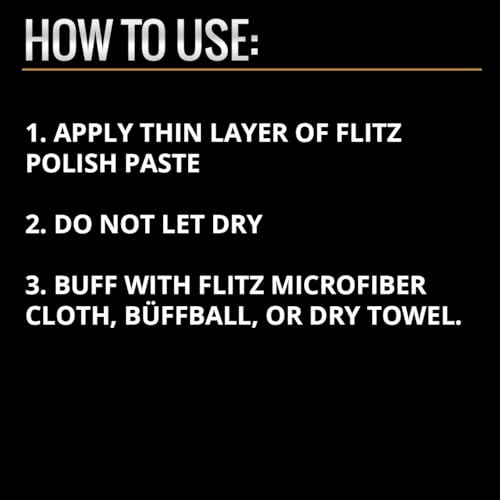 Flitz Multi-Purpose Metal Polish Paste - 2lb Can of USA-Made Metal Scratch Remover - Works on Stainless Steel, Chrome, Aluminum, Plastic, Jewelry - Non-Abrasive Cleaner & Rust Remover (3 Pack) - Image 3