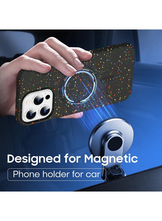 S-TOP Case For iPhone 13 Colorful Frosted Magsafe PC Hybrid TPU Phone Case - Image 4