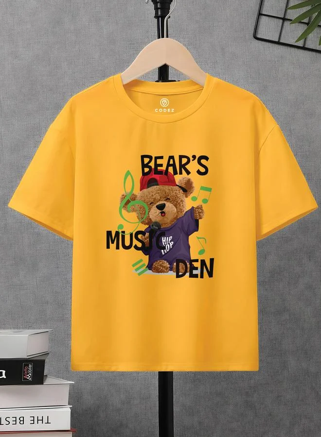 كوديز تيشيرت مطبع بطبعة جرافيك