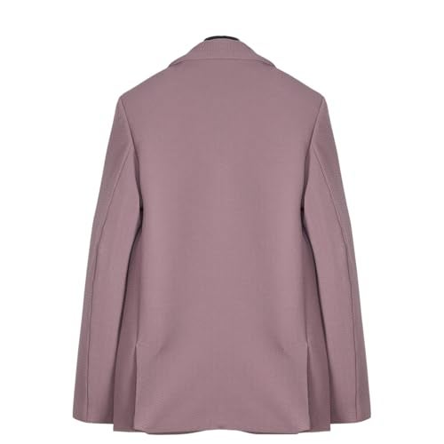 CHARCHIT Boys Regular Fit Plain Blazer and T-Shirt Magenta - Image 2