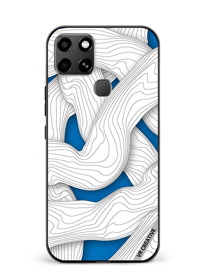 VR CREATIVE Protective Case Cover For Infinix Smart 6 Texture Design Multicolour - Image 1