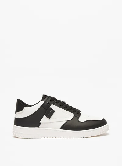 ال بي ال من شو اكسبرس Mens Colourblock Lace-Up Casual Sneakers