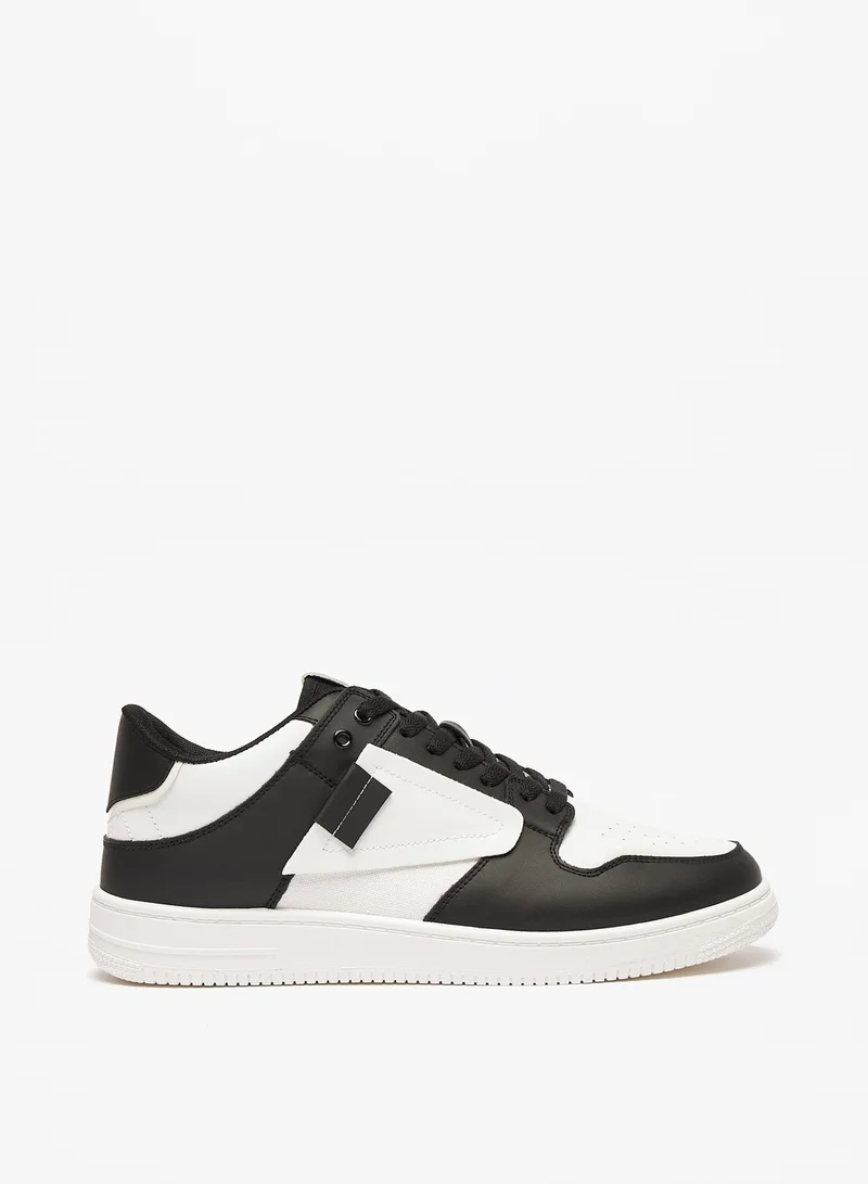 LBL by Shoexpress Mens Colourblock Lace-Up Casual Sneakers