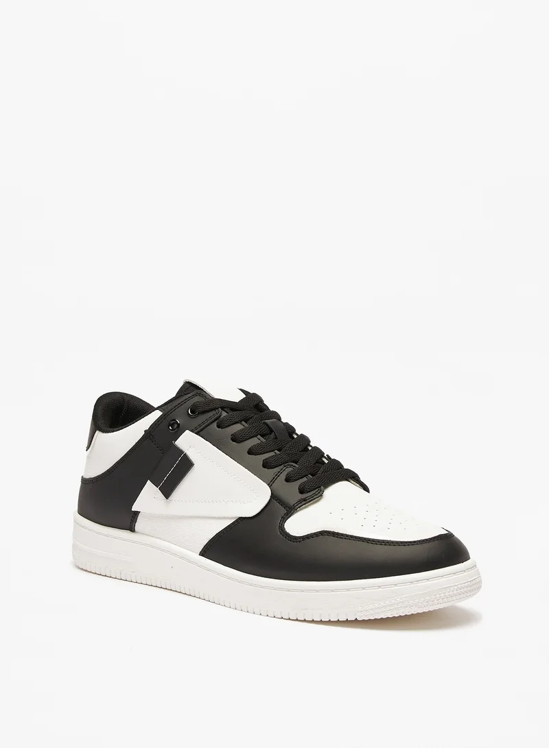 LBL by Shoexpress Mens Colourblock Lace-Up Casual Sneakers