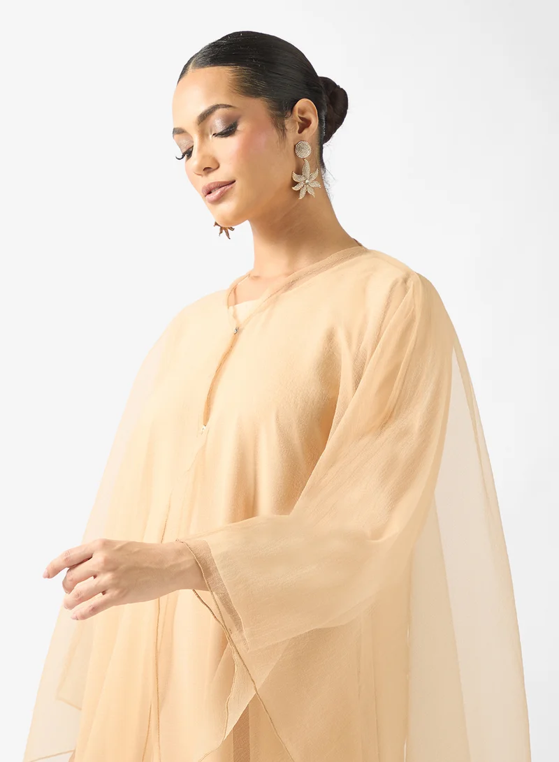 Khizana  Sheer Abaya With Sheila for Women | Best Price UAE