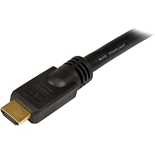 StarTech.com 35 ft High Speed HDMI Cable – Ultra HD 4k x 2k HDMI Cable – HDMI to HDMI M/M - 35ft HDMI 1.4 Cable - Audio/Video Gold-Plated (HDMM35) Black - Image 5