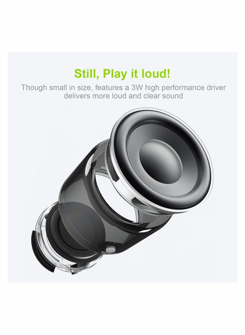 Excefore Portable Bluetooth Speaker with Custom Bass Radiator - Image 3