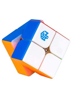 جانكيوب مكعب الألغاز مكعب السرعة السحري 2x2 بدون لصاقات, GAN 249 V2  - Image 1