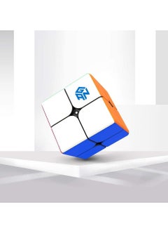 جانكيوب مكعب الألغاز مكعب السرعة السحري 2x2 بدون لصاقات, GAN 249 V2  - Image 3