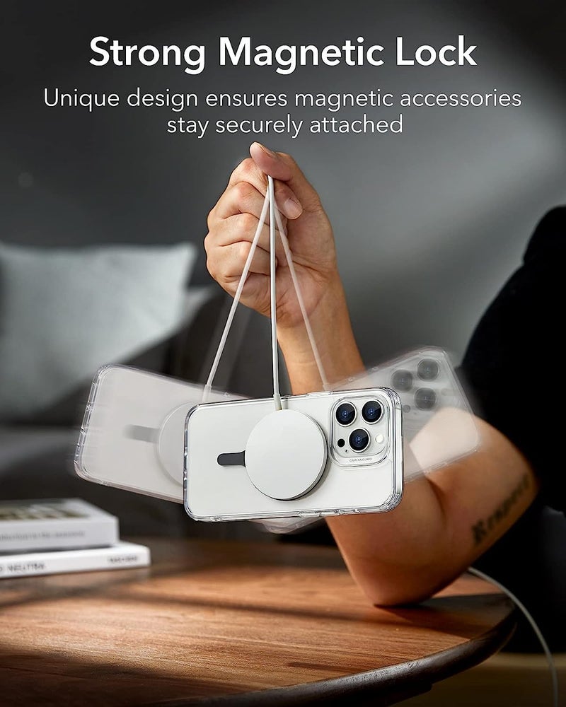 GadgetBite for Magsafe Ring Magnetic Phone Ring for Wireless Charging Universal Wireless Charger Conversion Mag Safe Metal Sticker Kit Compatible with iPhone Samsung OnePlus and More (Pack of 1) - Image 5