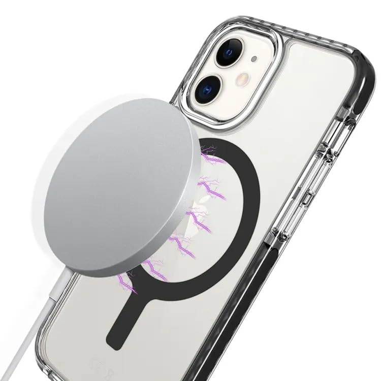 GadgetBite for Magsafe Ring Magnetic Phone Ring for Wireless Charging Universal Wireless Charger Conversion Mag Safe Metal Sticker Kit Compatible with iPhone Samsung OnePlus and More (Pack of 1) - Image 2