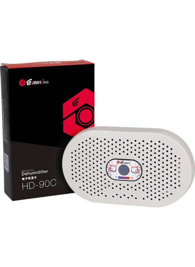Eirmai Hd-90C Dual-Core Dehumidifying Card, Moisture-Proof Box-Specific Camera Electronic Regenerative Dehumidifier Card, Rechargeable Dehumidifier, Gray - Image 2