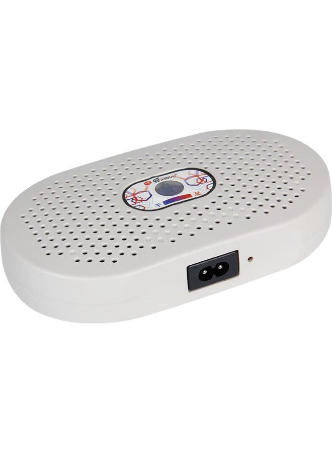 Eirmai Hd-90C Dual-Core Dehumidifying Card, Moisture-Proof Box-Specific Camera Electronic Regenerative Dehumidifier Card, Rechargeable Dehumidifier, Gray - Image 1