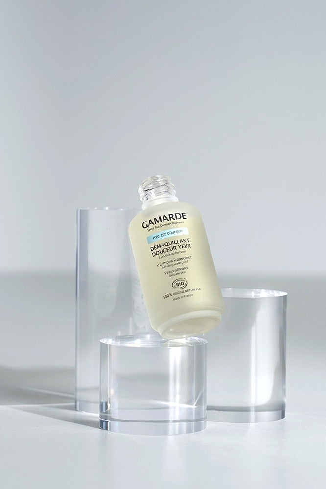 gamarde Gentle Eye Make-up Remover 30ml – Certified Organic Ultra-Gentle Cleansing Oil with Calendula & Myrtle – Removes Waterproof Makeup, Nourishes Lashes & Eye Contour – 100% Natural, Vegan - Image 2