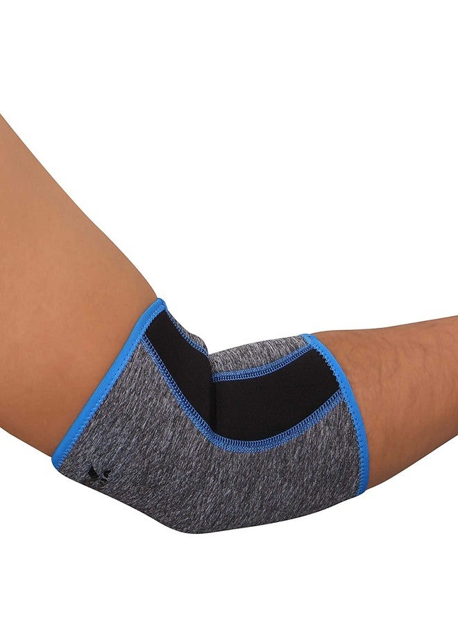 NIVIA Orthopedic Elbow Slip-in Support Premium Breathable Compression Sleeve, Effective Pain Relief, and Enhanced Performance in Sports, Workouts & Daily Activities for Men & Women(Medium) - Image 2
