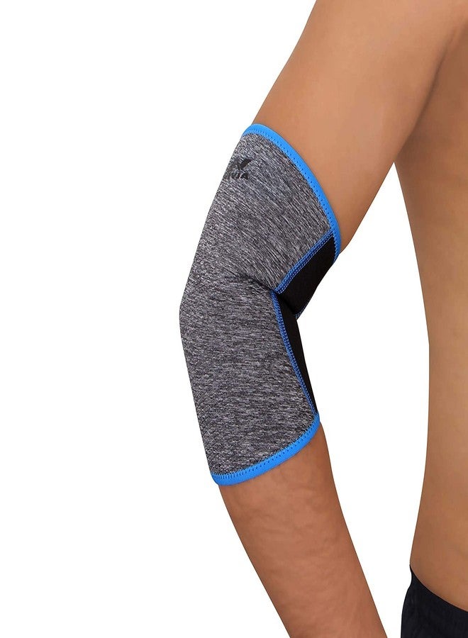 NIVIA Orthopedic Elbow Slip-in Support Premium Breathable Compression Sleeve, Effective Pain Relief, and Enhanced Performance in Sports, Workouts & Daily Activities for Men & Women(Medium) - Image 1