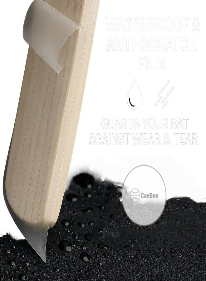 Canbee شريط لاصق للمضارب من ألياف كانبي للكريكيت 25 مم × 10 م (4 شرائط لاصقة مضادة للالتصاق أو ورقة لامعة) - Image 3