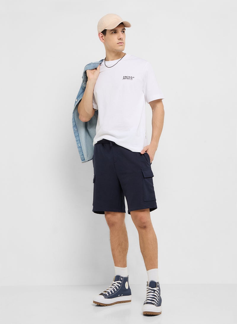 JACK & JONES Jcocalma Back Print Crew Neck T-Shirt  - Image 4