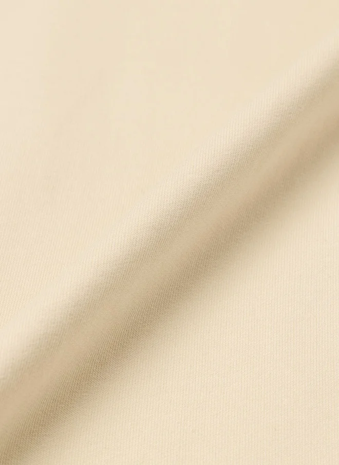 The Souled Store  The Souled Store Women Flared Fit Colourblocked Cream Joggers  | Best Price UAE