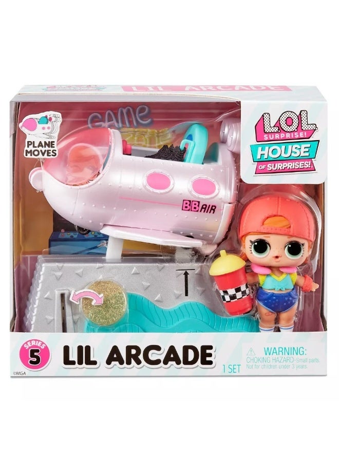 L.O.L. SURPRISE! L.O.L Surprise! - House of Surprises Lil Arcade with Skater Girl Playset - MGA-580218 - Image 1