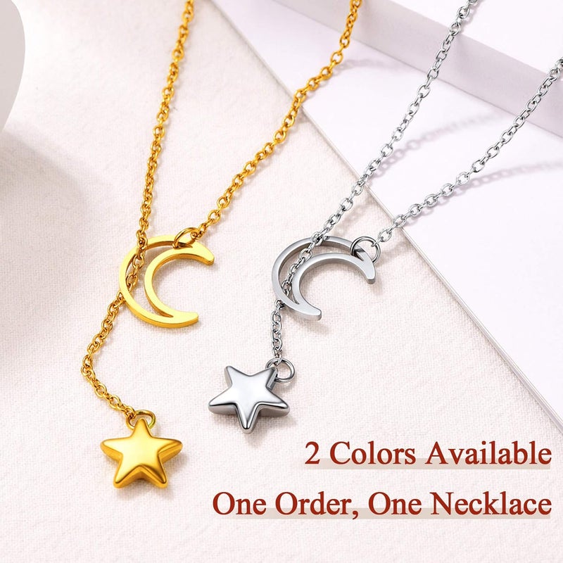 FOCALOOK Lariat Y-Necklaces | Long Necklaces for Women | Long Black Necklaces | Gold Necklaces for Women | Drop Heart Necklaces for Women | Front Adjustable Long Chain Necklace - Image 3